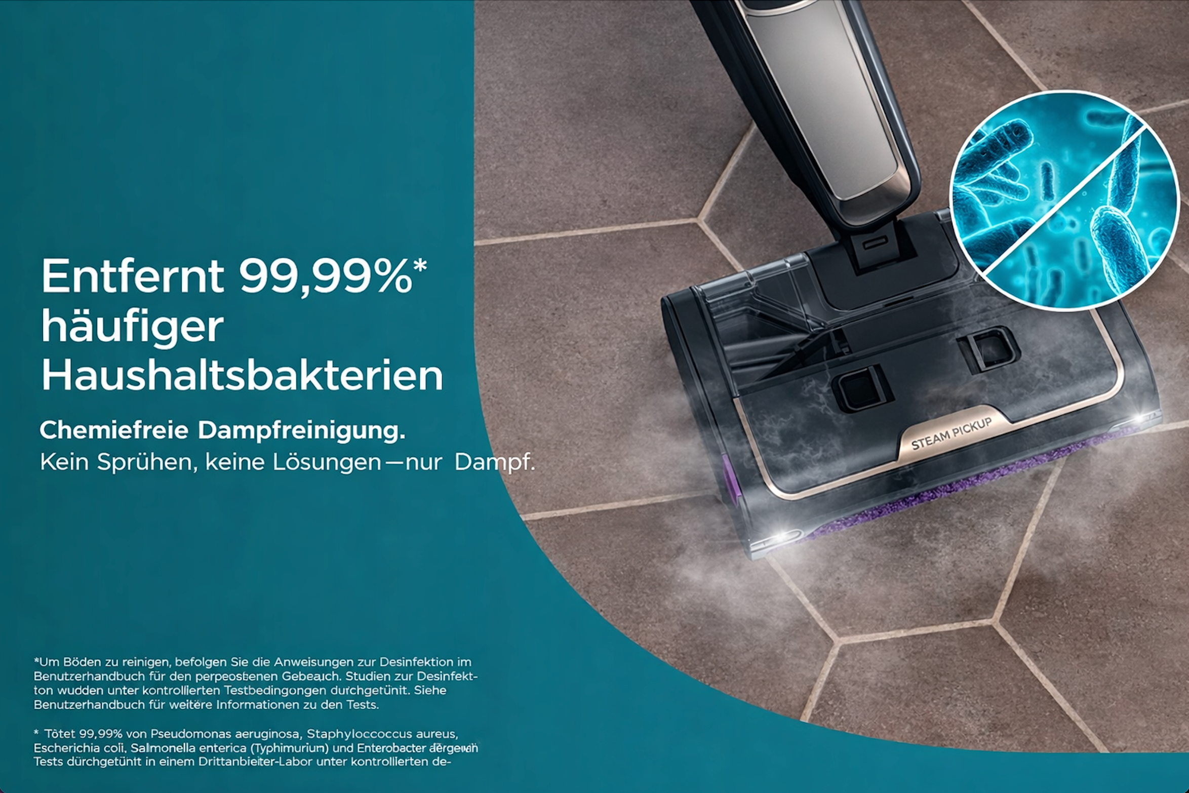 Hochleistungsstaubsauger 3 in 1 Steam Pickup  (Shark®-Technologie)