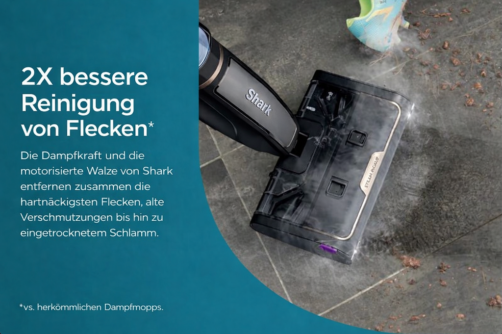 Hochleistungsstaubsauger 3 in 1 Steam Pickup  (Shark®-Technologie)