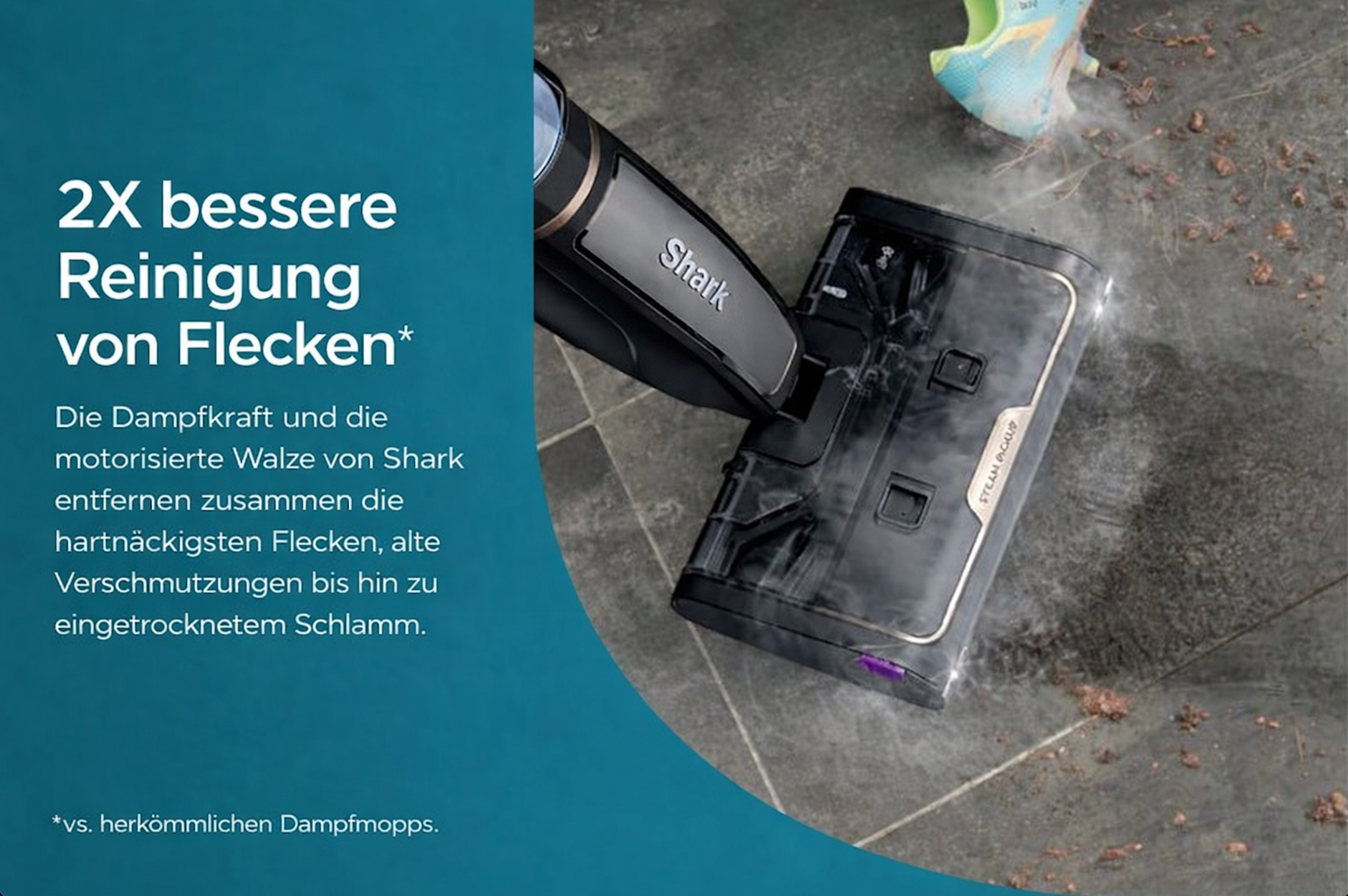 Hochleistungsstaubsauger 3 in 1 Steam Pickup  (Shark®-Technologie)