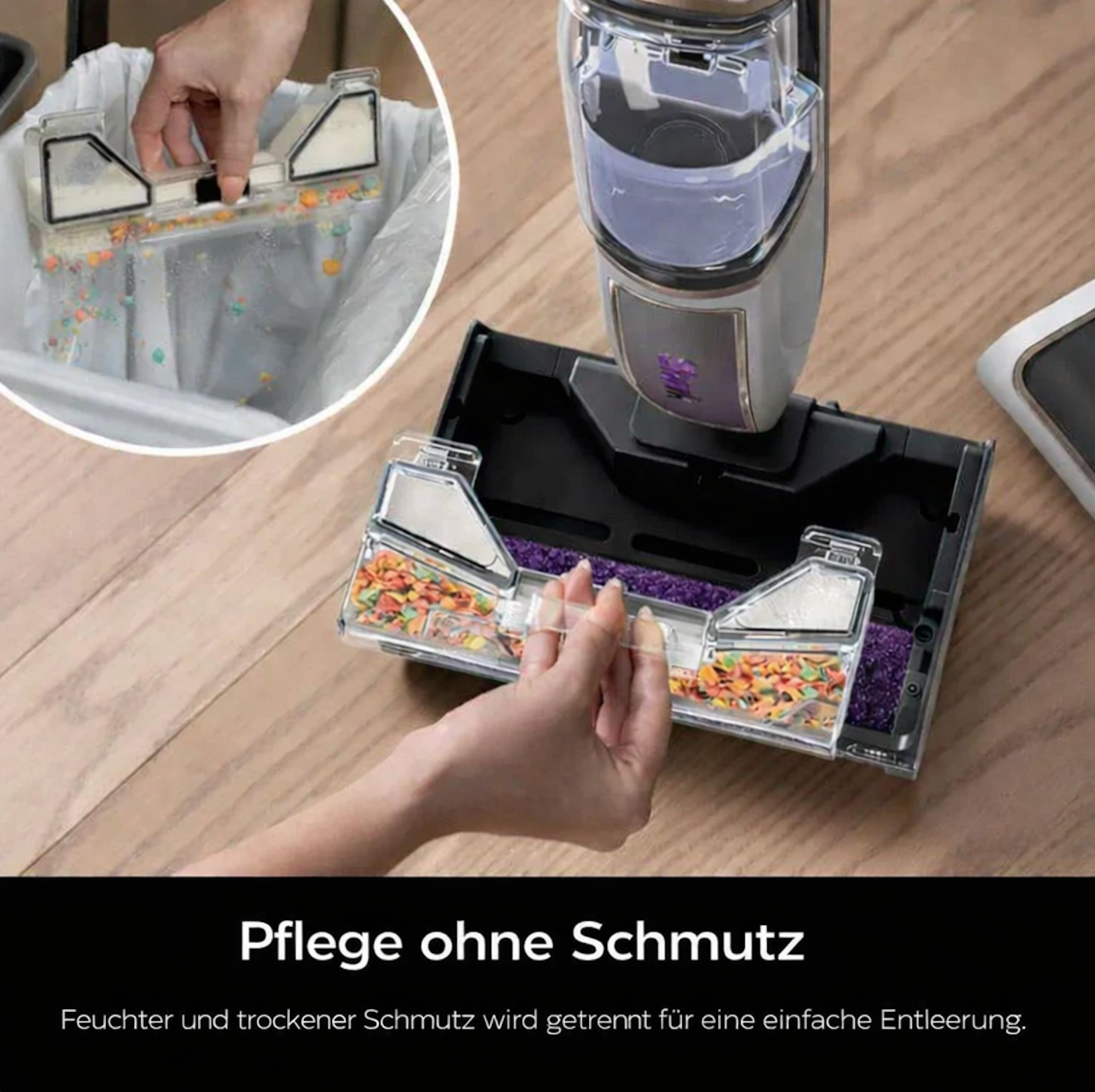 Hochleistungsstaubsauger 3 in 1 Steam Pickup  (Shark®-Technologie)